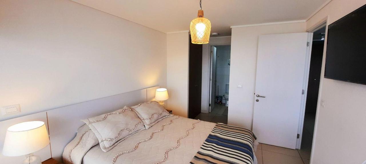 Acogedor Depto Con Vista Despejada En Concon. Apartamento Concón